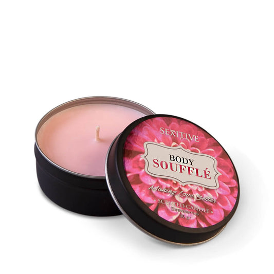 vela masajesBody Souffle Strawberries 30gr sexitive