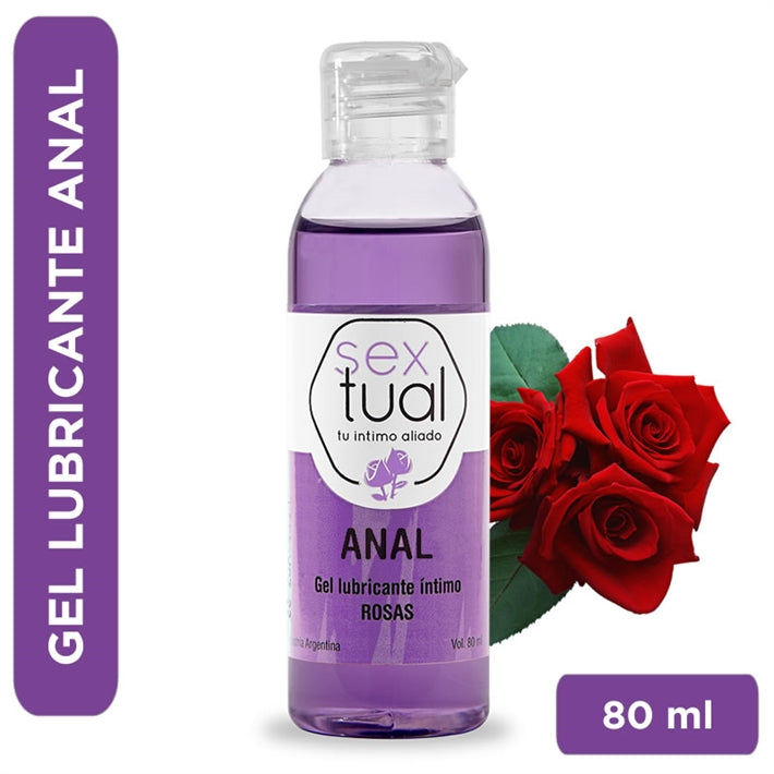 GEL Lubricante Aroma ROSAS (ANAL) 80ml