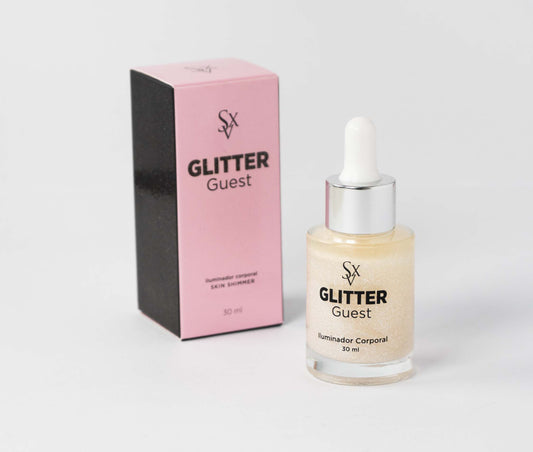 Aceite corporal Iluminador Glitter Guest 30ml