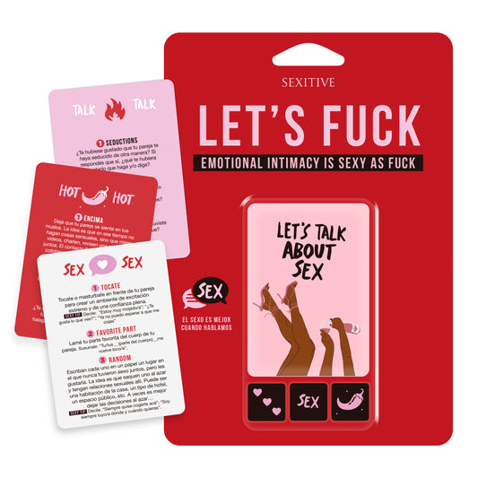 Let’s Fuck, juego de cartas + dados