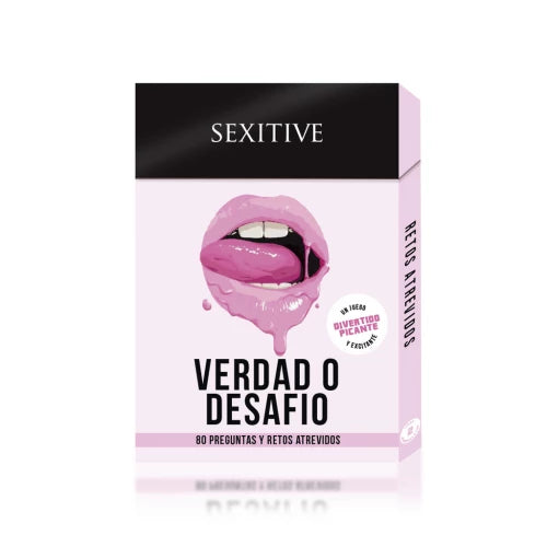 Juego de cartas Verdad-Desafio sexitive